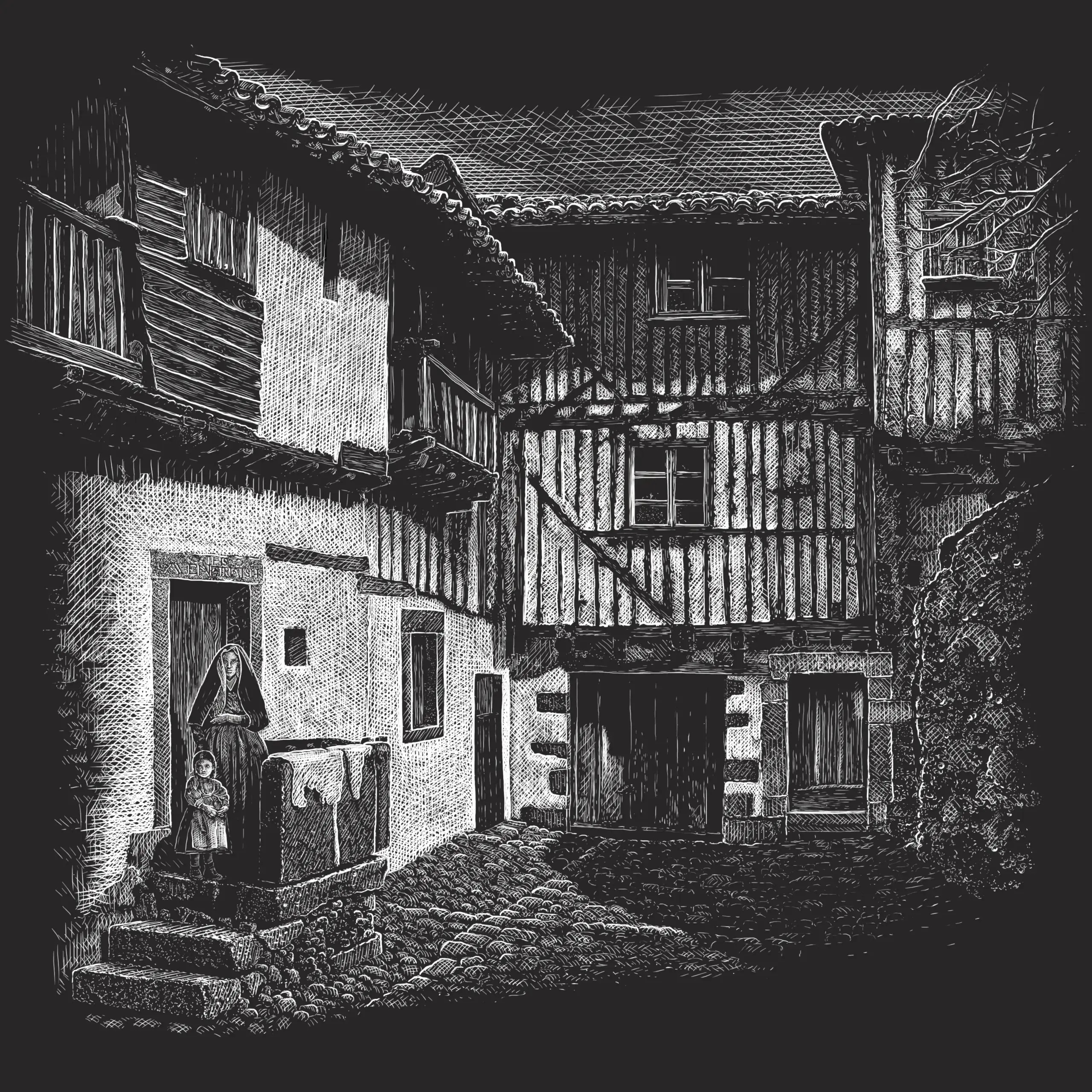 Casas típicas en Las Espeñitas