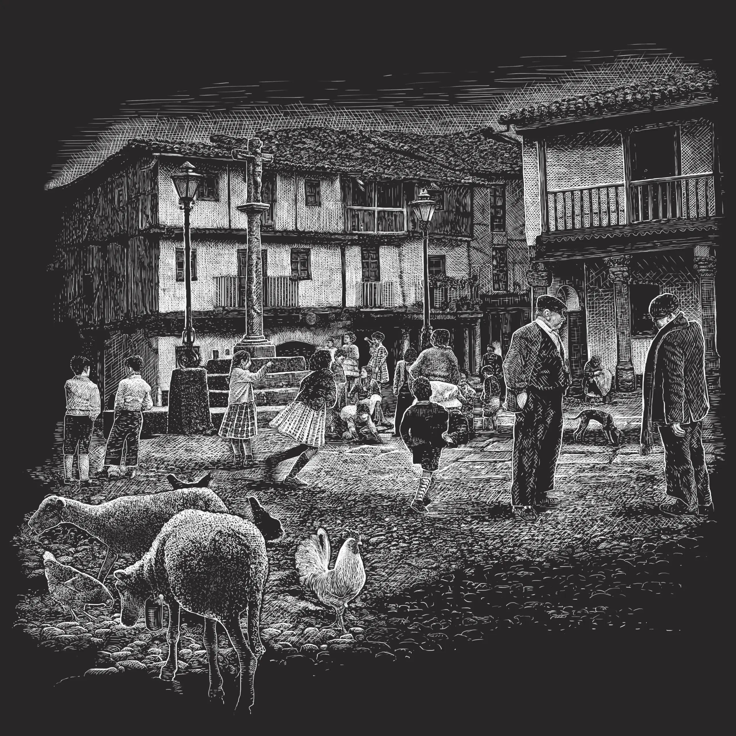 Ilustración de la Plaza